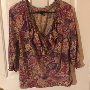 V neck blouse